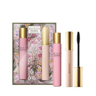 giftset mascara and Gucci Flora Gorgeous Gardenia eau de parfum sample for Women 2pcs Gucci