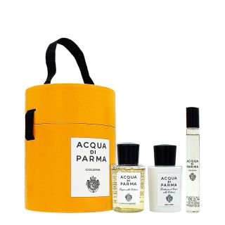 giftset sample and Body skin care colonia Women and for Men 3pcs Acqua di Parma