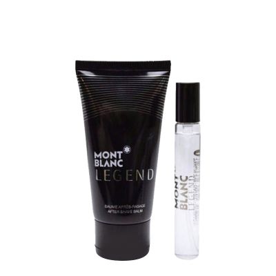 giftset balm after shave and sample Legend Eau de Toilette for Men 2pcs Mont Blanc