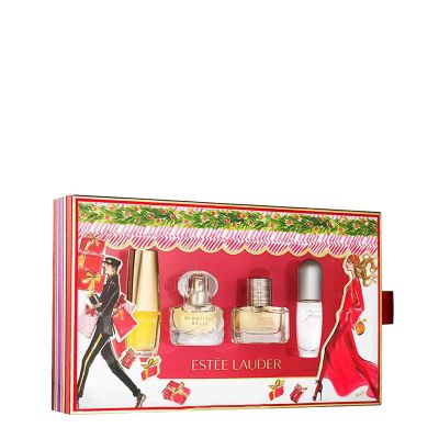 Miniature giftset tresors for Women 4pcs Estee Lauder