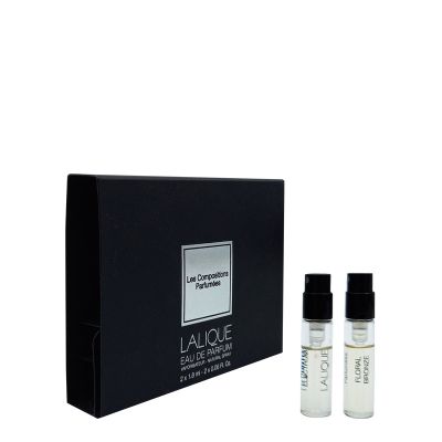 sample giftset les compositions parfumees for Women and Men 2pcs Lalique