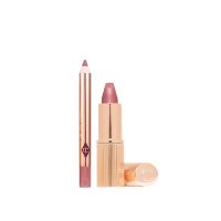 giftset mini Pillow Talk lipstick and lip liner for Women 2pcs Charlotte Tilbury
