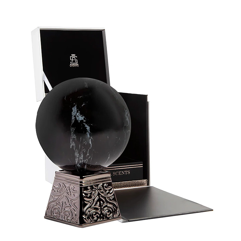 Parfum Homme Aurora Scents Black Obsidienne - Eau De Parfum 100 Ml - Concentré Longue Tenue - Fabriqué Aux Émirats