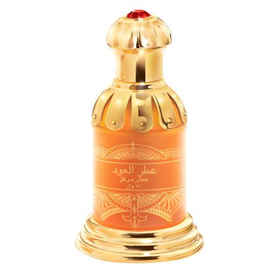 عطر العود الأحمر من العود للرجال والنساء رصاصي