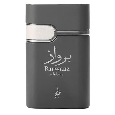 Barwaaz Solid Gray Eau de Parfum Women and Men Khadlaj Perfumes