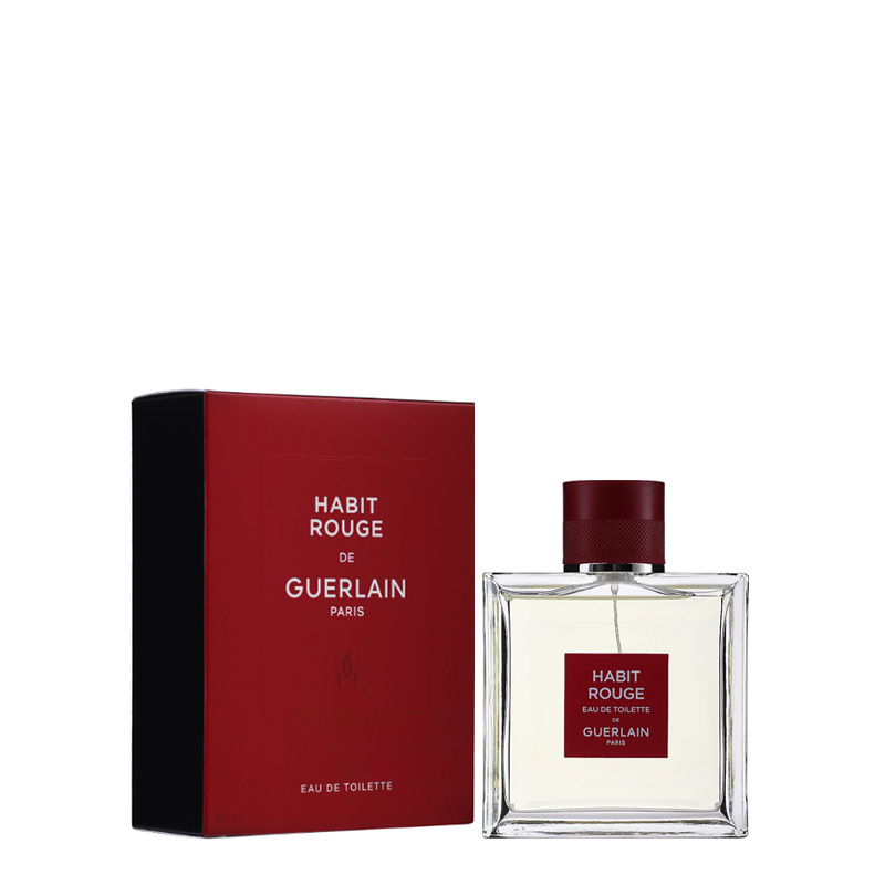 Habit Rouge Eau de Toilette for Men Guerlain perfume & fragrance