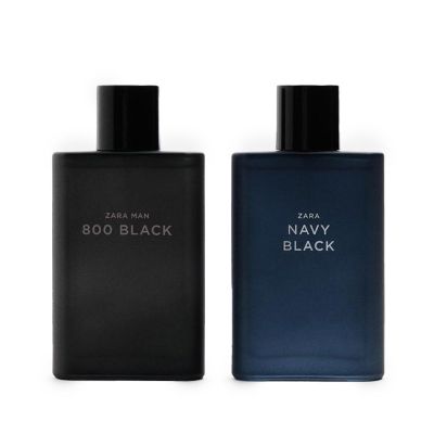 perfume giftset NAVY BLACK EDT & MAN 800 BLACK EDT Men 2 pcs Zara