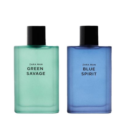 عطر بلو سبيريت و عطر جرين سافاج للرجال 2 قطعة زارا