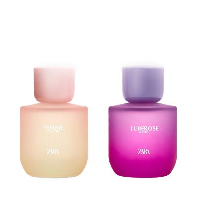 طقم عطر زارا فيم وينتر اي دي تي وتوبروز وينتر اي دي تي للنساء 2 قطعة