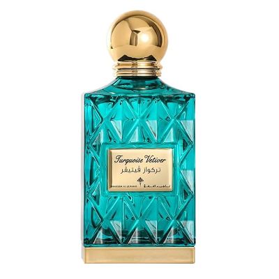 Turquoise Vetiver Eau de Parfum Women and Men Ibraheem AlQurashi