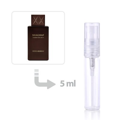 Shaghaf Amber Infusion Eau de Parfum Women and Men Swiss Arabian