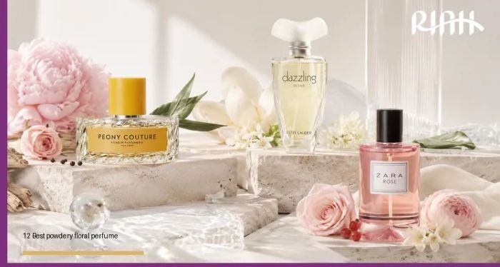 top floral powdery notes